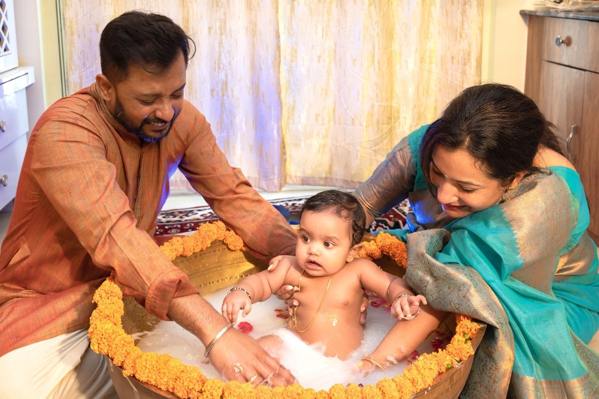 Baby Rice Ceremony Photography in Kolkata